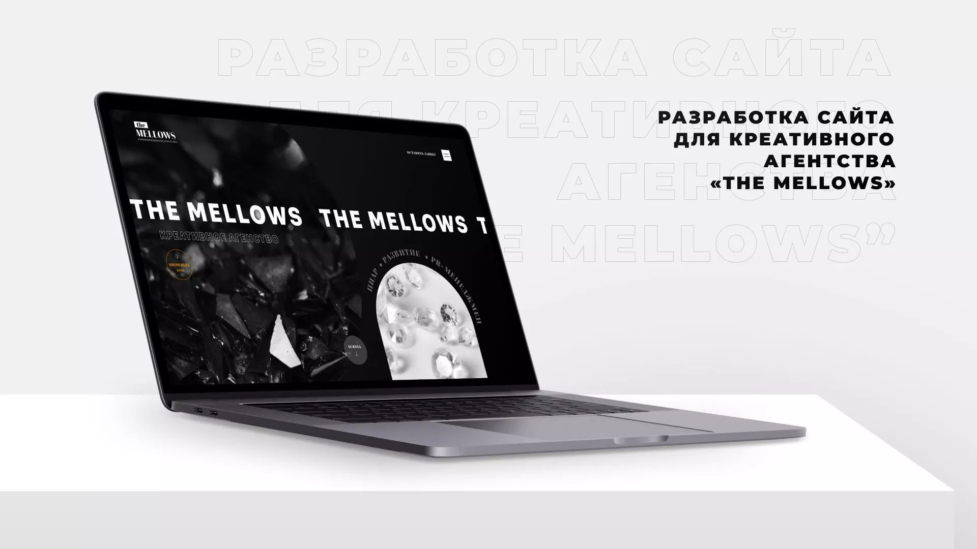 Разработка сайта креативного агентства «The Mellows» в Калязине